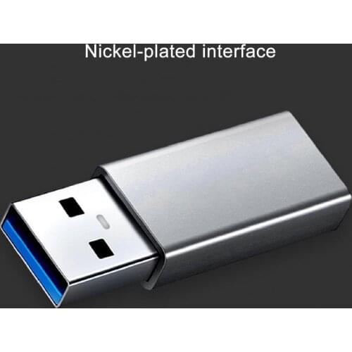 Type-C Adapter Converting to USB3.0 Metal Mini Cable Converter for PC Tablets