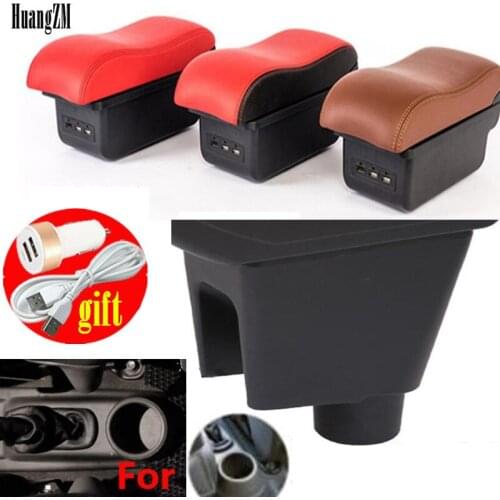 For Chevrolet Spark III Armrest box 2011 2013 2014 2015 2016 2017 Aveo T200 Car armrest box car accessories interior storage box