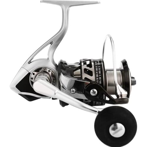 4.6:1 Fishing Reel 4000s 5000s Spinning Reels 8KGCarbon Fiber Drag Power Carp Fishing Tackles Trolling Peche Wheel Vara De Pesca