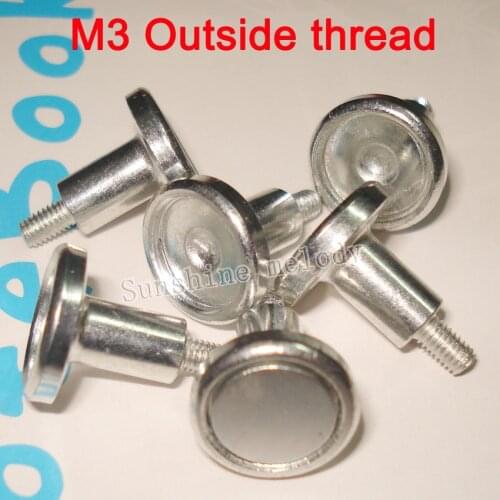 M3 Outside thread LED Display Magnet screw, Indoor full color LED display module magnetic screw