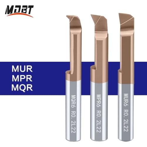 MQR MUR MPR Boring Cutter Coated Mini Internal Turing Tool Small Hole Turning Lathe Tools Bar Carbide Lathe Boring Cutter