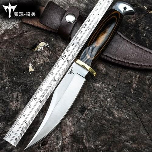 Voltron Self-defense military knife, special forces field survival army, retired with outdoor straight knife