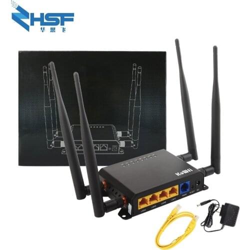 WE826EC25AFFD 4G WiFi Router CAT4 150Mbps LTE CPE Wireless Car Wifi Router Repeater Strong Wifi Signal With APN &4*5dbi Antenna