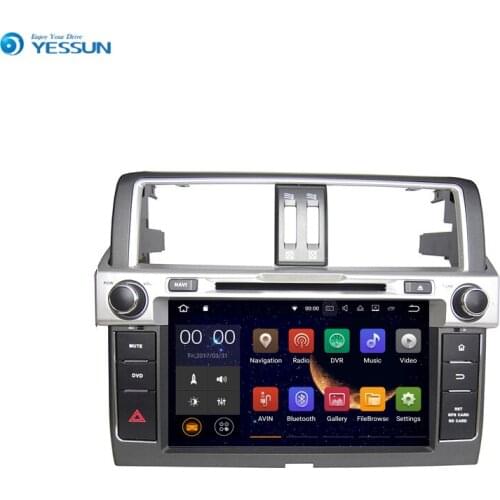 YESSUN Android Radio Car DVD Player For Toyota Land Cruiser New Prado 2014~2016 Stereo Radio Multimedia GPS Navigation
