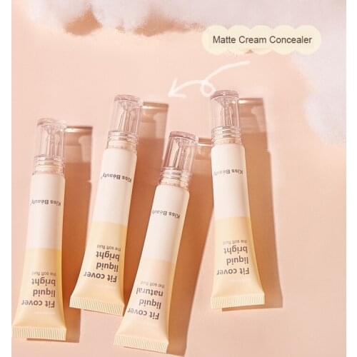1PC Liquid Concealer Cream To Cover Dark Circles And Acne Marks Conceal Pores Brighten Long Lasting Foundation Concealer TSLM1