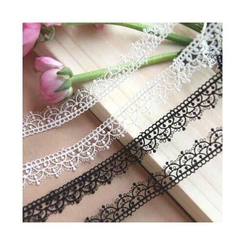 1Yard Width: 1.8cm, exquisite Water soluble Vintage Wave Dot Series Embroidery hollowed-out DIY sewing accessories(SS-2011)
