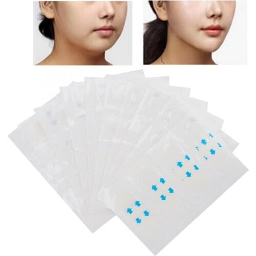 40Pcs Invisible Lift Face Sticker Makeup Face Chin Lift Pads Face Thin Tape Lift Face Sticker Tightening Facial Care Tool