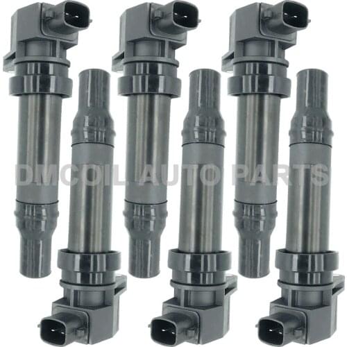 6 PCS HIGH QUALITY IGNITION COIL FOR HYUNDAI GRANDEUR SONATA V 3.3L G6DB ENGINE (2005-2011) 27301-3CEA0