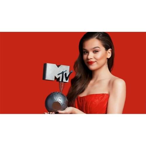 D0414 Hailee Steinfeld Actor Star 2018 mtv Silk Fabric Poster Art Decor Indoor Painting Gift