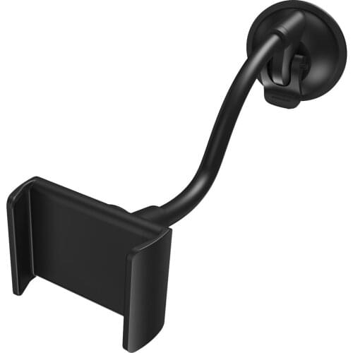 Double Clamp Universal Long Shockproof Arm Phone Car Mount Windshield/Dash With Strong Suction Cup,Cell Phone Holder