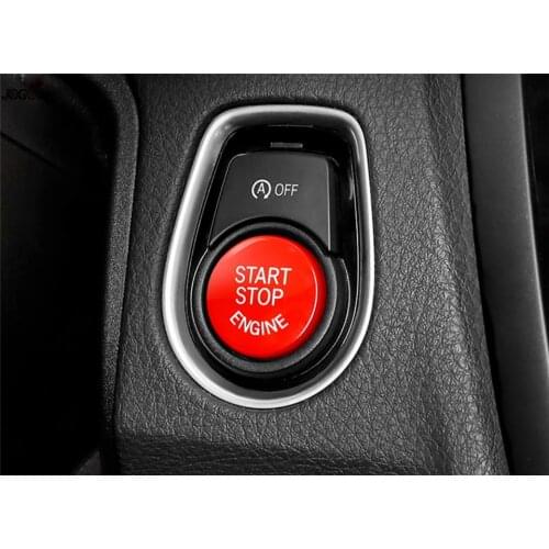 Engine Start Stop Push Button Trim For BMW 1 3 5 7 Series X1 X3 X5 X6 F20 F21 F30 F31 F10 F11 F01 F48 F25 F15 F16 Replace Cover