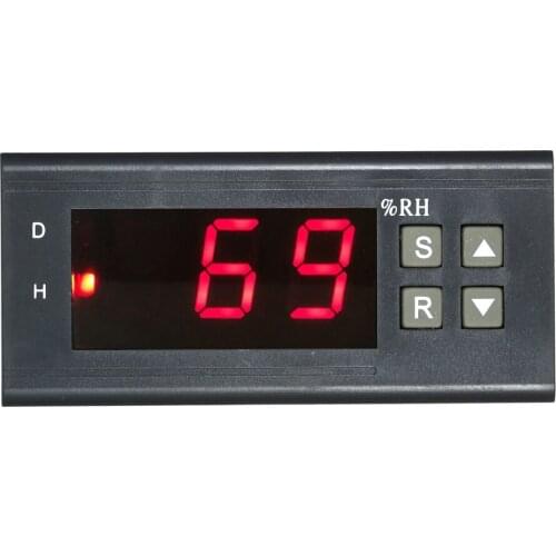 KKMOON 10A 220V Mini Digital Air Humidity Control Controller Measuring Range 1% ~ 99% with Sensor Wide Used Humidity Measurer