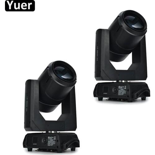 2Pcs/Lot 100W Beam Moving Head Stage Light 8 Facet Prism DMX512 Control Beam LED Bar Club Lights For DJ Disco Party Lighting