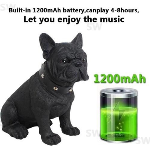 Bulldog Portable Wireless Bluetooth Speaker Stereo Super Bass Music Center System Subwoofer Column For Computer with FM USB TF
