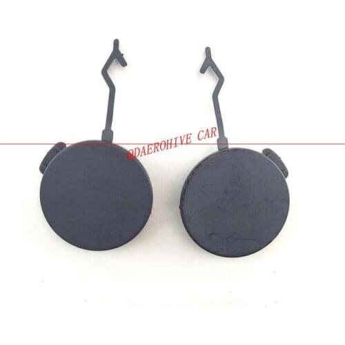 QDAEROHIVE front and rear Bumper Trailer Cover Tow Bracket Cover Bumper Tow Hook Cover Cap for Porshe Cayenne 2011-2014