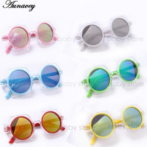 Sunglasses for Kids Girls Boys Irregular-shaped Anti-UV Sunglasses for Party Photography Outdoor Beach