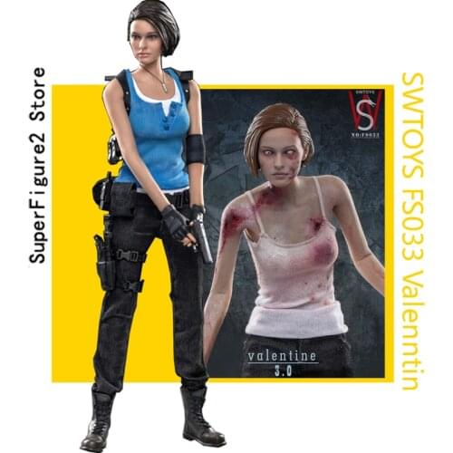 SWTOYS FS033 1/6 Jill Valentine 3.0 Normal Ver. Special Ver. Seamless Body Figure items In Stock