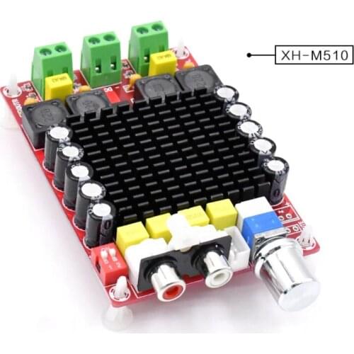 TDA7498 Class-D High power Digital amplifier board 2x 100w amplifiers amplificador audio DC 12V 24V