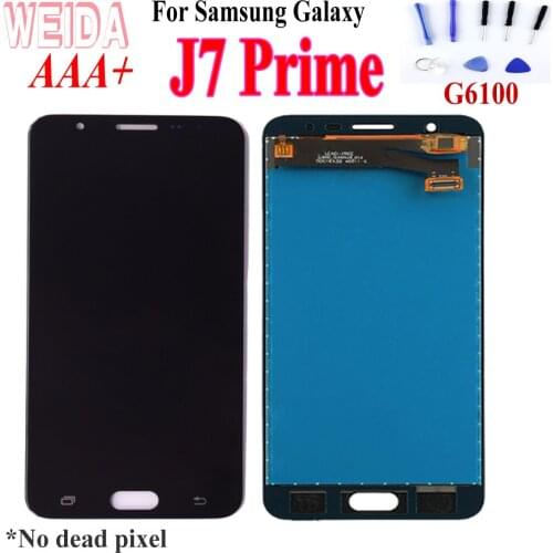 5.5" For Samsung Galaxy J7 Prime G610 LCD G610F G610M Display LCD Touch Digitizer Screen Assembly Parts For J7 Prime LCD + Tool