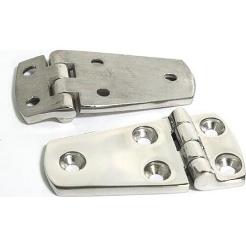 1Pc 316 Stainless Steel Universal Thickening Hinge Hinge For Door And Window Cabinet Ship Building 76x38mm Stainless Steel Hinge