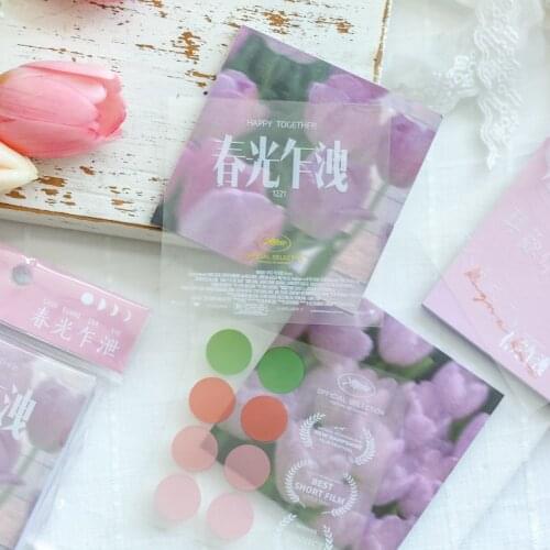 20sets/lot Memo Pads Sticky Notes Enriched and born series Scrapbooking Stickers Office School stationery Notepad