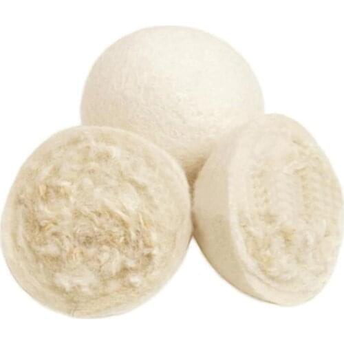 6cm/7cm Wool Dryer Balls Drying Fabric Softer Luandry Home Washing Ball