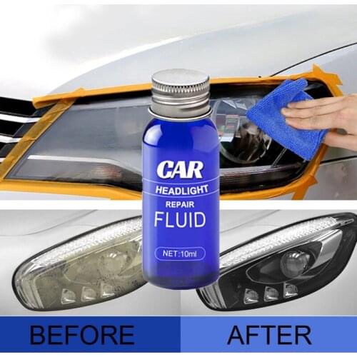 Car Accessories Car Headlight Repair Agent Clean Retreading Agent Polish Repair Fluid Headlight Polishing Car Styling 9H TSLM1