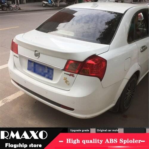 For BUICK Excelle Spoiler 2009-2014 High Quality ABS Material Car Rear Wing Primer Color Rear Spoiler