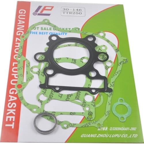 For Yamaha TTR250 1999-2006 TTR 250 TT-R250 TTR250L TTR250M Motorcycle Complete Engine clutch cover Cylinder Head Gasket Set