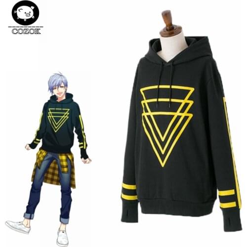 Game A3!Team Summer Figure Ikaruga Misumi Daily Hoodie Pullover In Cosplay Costume For Adult NEW