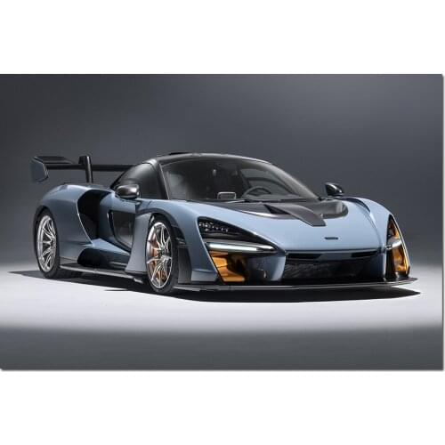 Mclaren Senna Sports Car Photo Wall Art Posters Canvas Print Modern Painting for Home Decor