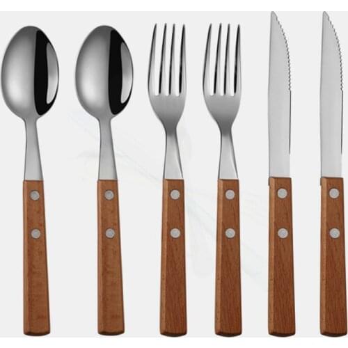 Stainless Steel Cutlery Set Mirror Dinnerware Steel Cutlery Set Forks Spoons Knives Tableware Set Silverware Kitchen Tableware