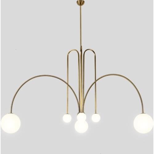 Nordic Modern Pendant Lights Designer Glass Pedant Lamps Art Decoration Light Fixtures for Bar Dining Room Dropshopping