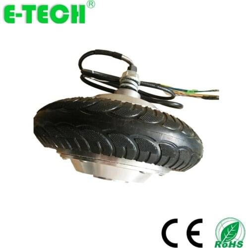 2020 New DC 8 inch gear single/double shaft built-in encoder electric hub motor wheel