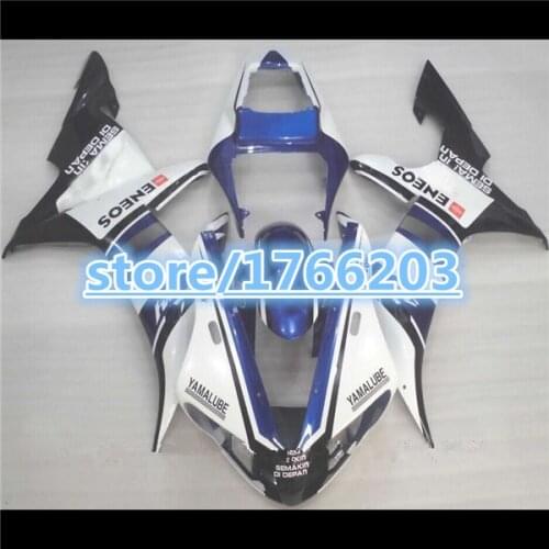 YZF R1 03 02 fairings for YAHAMA YZF-R1 02-03 YZFR1 2003 2002 YZF1000 R1 03 02 fairing kits blue white black BBF