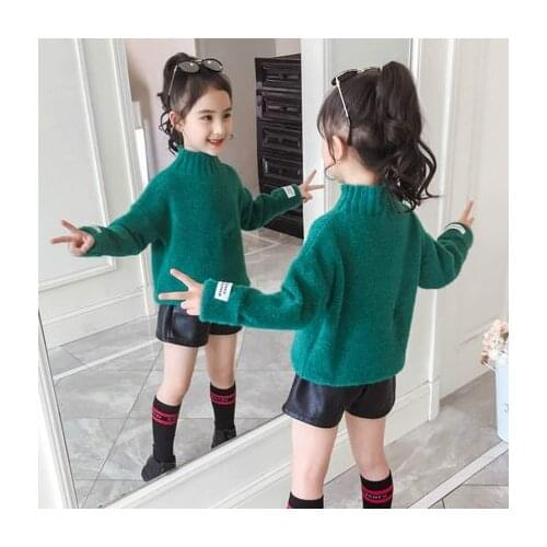 RIQIWIKI Turtlenecks For Girls