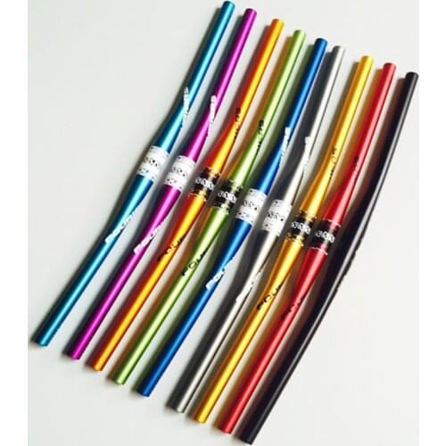 FOURIERS MTB Aluminum Alloy Lightweight Handlebar Bicycle Back Sweep 5° bike handlebars 31.8x 580/680mm Bike Parts HB-MB009