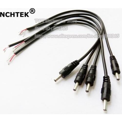 DC Plug 3.5x1.35mm Male Cable,3.5/1.35 male pigtail for Navigation/ Mobile Power Adapters Connector Cord 100pcs, Free shipping