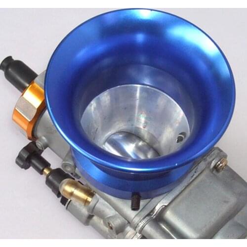 50mm Air Filter Interface Cup Horn Velocity Stack for 24/26/28/30mm Carburetor Air Filter Interface Cup