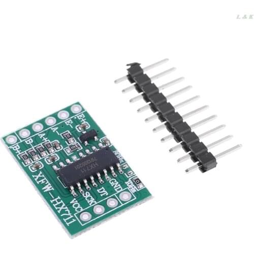 Load Cell 5KG Amplifier HX711 Breakout Digital Portable Kitchen Scale Weight Sensor AD Module Weighing for Raspberry Pi, DIY