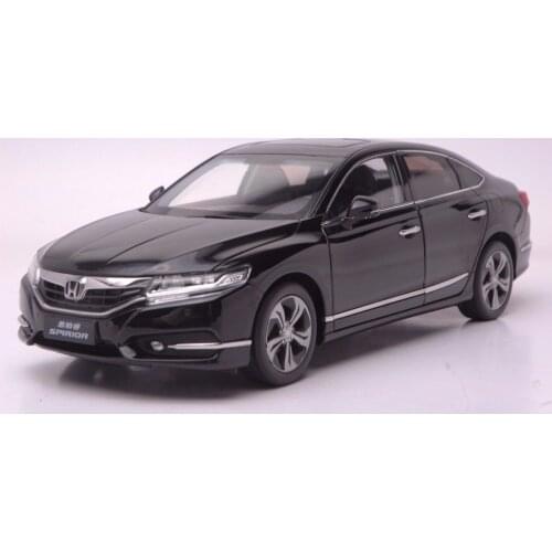 1:18 Diecast Model for Honda Spirior Accord Europe Black Sedan Alloy Toy Car Miniature Collection Gifts Van