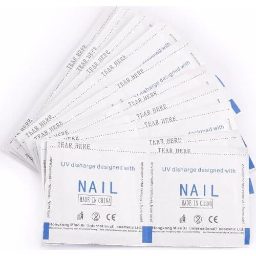 Rosalind 10PCS Professional Nail Gel Removal Wraps UV Gel Manicure Cleaning Varnish Soak Off Remover Art Tools