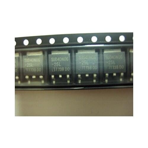 10PCS SUD40N06-25L TO-252 40N06 TO252 SUD40N06 40N06-25L