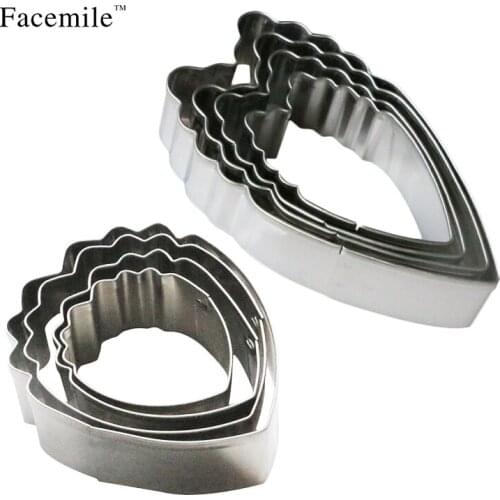 8pcs/set Peony Flower Fondant Sugarcraft Cake Biscuit Cutter Decorating Mold Mould Tool ZH026