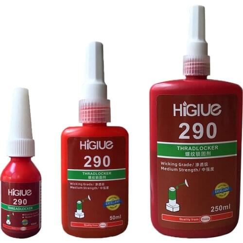 Anaerobic Thread Locker Adhesive Sealant Screw Glue 290 Prevent Loose And Rust 50ML*1pcs