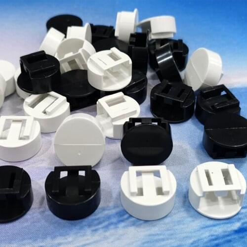 5-10pcs Car air outlet Clasp accessories Perfume Container Perfume Case balm clip slot plastic head round ABS plastic buckle