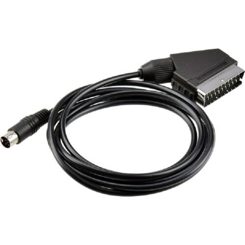 GOOD QUALITY RGB SCART CABLE for SEGA GENESIS 2 MEGA DRIVE 2 MEGADRIVE 2(1.8M)NTSC