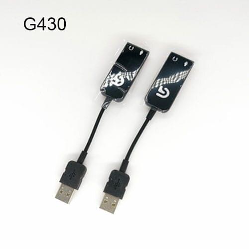 Used: Logitech G430 USB sound card for gaming headset microphone
