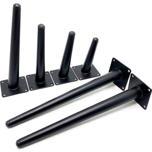 4Pack Oblique Furniture Leg, Heavy Duty Cabinet Cupboard Chair Table Feet,Perfect for Sofa,Desk,Couch,Bench,Bed Feet Replacement