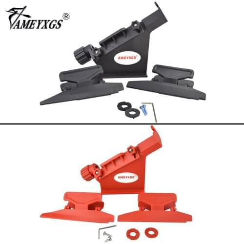 1 Set Archery Fletching Jig 2 Clamp Straight Helical Feather Vanes Arrow DIY Tools Stick Bonding For Recurve /Compound Bow